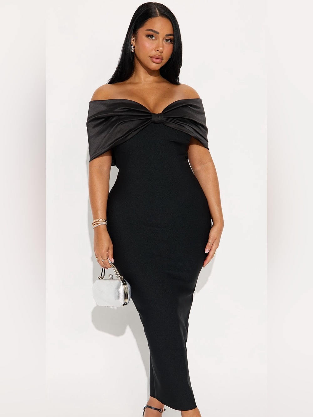Pretty Privilege Bandage Midi Dress